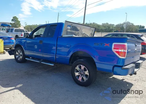 2013 Ford F-150 Stx из США, поврежденный, VIN 1FTFX1CF5DFD14967